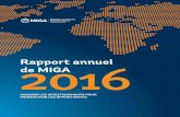 Rapport annuel de MIGA · 2018-06-14 · 2 assur1 1 v111 omouvoir 1 11,4 milliards de dollars amÉrique latine et caraÏbes 11,3 milliards de dollars asie du sud 6,3 milliards de