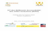 GT des Référents Accessibilité des Villes Inclusives (RAVI) · Ateliers GT RAVI – 15 et 16 novembre 2018, Metz – Livrable Atelier B – Guidage dans les espaces vastes 6/14.