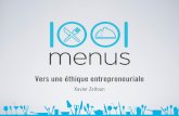 Xavier Zeitoun - Ion plus une-ethique-entrepreneuriale.pdf · Xavier Zeitoun. SOMMAIRE 1. Présentation de l’entreprise 2. Vers une éthique entrepreneuriale en 4 points • Les