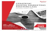 STRATEGIC DIGITAL MARKETING M hensive introduction to the core essentials of digital marketing. The