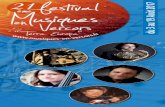 Terra Europa - Académie et Festival de Musique du …...Les stagiaires de la 27ème Académie Musicale d’été de Villard-de-Lans seront comme chaque année le fil rouge du Festival.