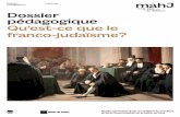Dossier pédagogique Qu'est-ce que le franco-judaïsme? · Damas ; en 1858, la conversion forcée du jeune enfant juif Edgardo Mortara à Bologne, en Italie. Ces deux épisodes réactivaient,