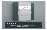 Régulateur de chauffage sans fil Vexve AM20-Wdu AM20-W Contenu de la livraison Le régulateur de chauPage Vexve AM20-W permet de régler le système de chauPage central à eau de