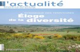 Dynamique Des territoires Éloge de la diversité · 2017-01-24 · qui font des métropoles l’horizon indépassable de la croissance économique (L’Actualité n° 107). Avec