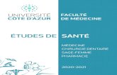 Faculté de Médecine - Université Côte d’Azurunice.fr/.../doc_medecine/MMOP_2020_2021_WEB.pdfPHARMACIE Faculté de Pharmacie d’Aix- Marseille Internat SAGE - FEMME École de