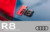 udi 8 u/SpydrR8 TARIFS 4/31 Tarif au 18.06.2020 8 Plus serein, plus longtemps Audi garantit ses voitures 2 ans sans limitation kilométrique. Pour plus de sérénité, il est possible