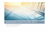 BSI Economics - Rapport activite 2017 Economics... · 2018-01-19 · mandat de deux ans vise à favoriser le développement de la structure et l’émergence continue de nouvelles