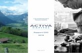Rapport ESG 2018 - Activa Capital...technologiques Nombre et force des connexions (« Degré pondéré ») Manipulations et vols de données Pannes de l’infrastru ture de ... partage