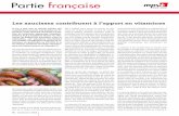 Partie française · 16 foodaktuell 21/2009 Partie française Il n’y a pas que la viande fraiche qui contribuent à couvrir nos besoins en vi-tamines, mais aussi les saucisses.