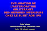 EXPLORATION DE - e-plastic.fr · 2018-02-26 · •Echo doppler (si clinique anormale, AAA, IPS