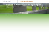 Bulletin Nouveautés Springer · 2013-07-03 · Depuis la circulaire de novembre 2003, précisée en mars 2007, l’importance des filières de soins et la mise en place des unités