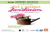 e x p o s i t i o n Les 4 saisons Jardinier du · 2018-05-24 · Les 4 saisons 26 mars - 27 novembre 2011 e x p o s i t i o n Jardinierdu Musée des Traditions et Arts Normands Château