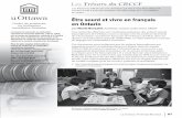 Être sourd et vivre en français en Ontario · 2014-04-15 · 58 Le Chaînon, Printemps-Été 2011 Les Trésors du CRCCF ˘ ˇˇ ˆ intermédiaire entre le ministère de l’Éducation