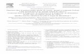 Disponible en ligne sur · 2018-09-19 · P. Senesse, M.-P. Vasson / Nutrition clinique et métabolisme 26 (2012) 165–188 167 3. Critères anthropométriques 3.1. L’évolution