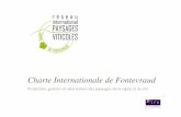 Charte Internationale de Fontevraud - Agrocampus Ouestrencontres-du-vegetal.agrocampus-ouest.fr/infoglueDeliverLive/digital... · Porter attention à la qualité et à la cohérence
