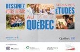 Immigration, Francisation et Intégration Québec - …...₋Règles pour la présentation d'une demande au Québec ₋Quand et comment présenter une demande l Les étapes à suivre