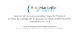 Contrats Président - Aix-Marseille University · 24/04/2018 EDSE validation de l’attribution des prix de thèses de l’EDSE DAJI/2018/Décision/Prix/03 ... 2017-437 AIX EN PROVENCE