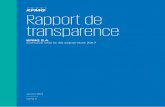 Rapport de transparence - KPMG · 2020-06-18 · 2 - KPMG S.A. - Rapport de transparence - Exercice clos le 30 septembre 2017 La Défense, le 25 janvier 2018 En application des dispositions