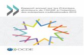 Rapport annuel 2016 sur les Principes directeurs de l’OCDE ... · Rapport annuel sur les Principes directeurs de l’OCDE à l’intention des entreprises multinationales 2016