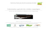 Valorisation agricole des résidus organiques · Rapport de stage de Claire BEAUVOIS Licence professionnelle en Agriculture Biologique Licence co-habilitée par VetAgroSup et l'Université