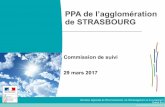 PPA de l’agglomération de STRASBOURG · 2018-10-15 · 2 Introduction PPA Premier PPa en octobre 2008 PPA révisé le 4 juin 2014 15 dispositions Comité de suivi le 11 décembre