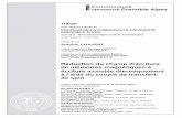 pdfs.semanticscholar.org€¦ · THÈSE Pour obtenir le grade de DOCTEUR DE LA COMMUNAUTÉ UNIVERSITÉ GRENOBLE ALPES Spécialité : Nano Electronique et Nano Technologies Arrêté