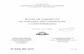 ÉTUDE DE FAISABILITÉ DE FORAGES GÉOTHERMIQUES A FONTAINEBLEAUinfoterre.brgm.fr/rapports/76-SGN-265-GTH.pdf · A FONTAINEBLEAU BAUDOUIN - CLOT - MAGET BUREAU DE RECHERCHES GÉOLOGIQUES