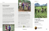 Congo RDCAvec une plus grande disponibilité de légumes et ...bénéficier d’une aide au démarrage de l’élevage, de semences et de formations à la gestion des associations