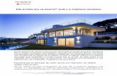 UN ECRIN EN HI MACS SUR LA FRENCH RIVIERA · 2017-07-05 · Sur les hauteurs de Cannes, avec une vue imprenable sur la baie et ses îles, l’architecte Pierre Guidoni, le designer