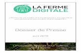 LFD Dossier de presse 2019 · 2019-04-04 · sommes convaincu que la technologie notamment numérique peut offrir des solutions pragmatiques et efficientes pour pallier les difficultés