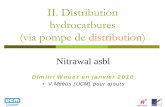 II. Distribution hydrocarbures (via pompe de distribution)€¦ · Cond. Générales . si entreprise classée pour autre raison. De 3000 à 25000 l - max 2 pistolets-Point d’éclair