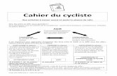 Des activités à mener avant et après la séance de vélo · II- Connaître le code de la route Activité 3 : Connaître les principaux panneaux utilisés lors du module vélo (séances