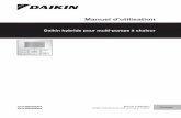 3 Fonctionnement - Daikin · 2020-06-13 · Guide de référence utilisateur: ... ProgrammesProcédure de sélection et de définition des programmes ... rafraîchissement ou fonctionnement