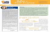 Echos Association FOP France Ossifiante …...Echos deFOP France Le bulletin de liaison des adhérents et des malades N 6 - Janvier 2018 Edito 2017 aura été, pour l'association,