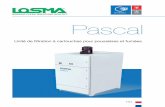 Pascal - Losma · 2018-03-16 · trovannes et des cycles de nettoyage. De cette façon le système économise l’air comprimé contenu dans le réservoir sous pression. ... PASCAL