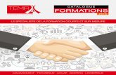 CATALOGUE FORMATIONStema-algerie.com/docs/Catalogue_Formation_web.pdf · Développer les compétences de ses équipes est plus que jamais essentiel. DES FORMATIONS SUR MESURE POUR