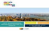 MONDIALE VILLES ET - AIVPcitiesandports2018.aivp.org/AIVP_Rotterdam_2016_Report_web_FR.p… · vation requise dans les villes portuaires. L’argument avancé par le chercheur canadien