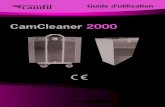 CamCleaner 2000 - USA | Camfil · Manuel technique - CamCleaner 2000 4 Camfil - Clean air solutions Ver. 002 - déc 2013 1. Objectif Ce manuel fait partie des documents qui doivent