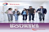 PROGRAMMES DE BOURSES - Total.comCe programme propose un parcours complet à des étudiants de 1 er, 2e ou 3e cycle universitaire. Il est agrémenté de visites de sites industriels,