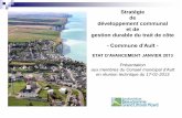 Stratégie de développement communal et de gestion durable ... · 2010 : Lancement de l’étude stratégique de développement communal et de gestion durable du trait de côte d’Ault,