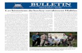 BULLETIN - Hockeysihrhockey.org/pdfs/sihr_newsletter_jun_2012_french_web.pdf · de Sidney, N.Y., s’intéresse à l’histoire des éclai-reurs et de leurs méthodes de travail,