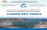 CAHIER DES TARIFS - Port De Ghazaouet · 2019-10-28 · Tarifs d’usage des services et installations portuaires Prestations aux Navires Chapitre 01 1.1.3 - Dérangement du pilote