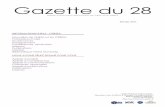 Gazette du 28 - iheal.univ-paris3.fr · 3 PROFESSEURS INVITES Vous trouverez toutes les informations sur les professeurs invités à l’Iheal-Cre-da pour le second semestre 2010-2011