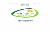 Enquête de satisfaction auprès des clients Palmis …...Seulement 25 pour cent des Haïtiens ont accès à l'électricité, avec une consommation annuelle moyenne de seulement 21