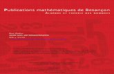 Publications mathématiques de Besançon · 2019-02-07 · M.Watkins 113 2.1.1. Reformulation in terms of Gauss sums. —Weil also notes that one can rewrite the above Jacobi sum