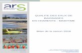 QUALITE DES EAUX DE BAIGNADES EN CHARENTE ......3 Introduction En 2018, dans le département de Charente-Maritime, 99 sites de baignades (dont 91 en eau de mer et 8 en eau douce) ont