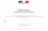 RECUEIL DES ACTES ADMINISTRATIFS - Calvados · 2014-03-05 · 1 RECUEIL DES ACTES ADMINISTRATIFS DÉLÉGATIONS DE SIGNATURE DISPOSITIONS REGLEMENTAIRES ET INDIVIDUELLES INFORMATIONS