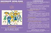 Herblayuniversia.fr/images/Brochure Universite inter ages 2015.pdf · INITIATION - Les essentiels-Un programme personnalisé de « cours et pratiques » est créé par niveau, pour
