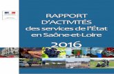RAPPORT - Préfet de Saône-et-Loire...En 2016, on note les particularités suivantes en ce qui concerne les tranches d’âge : les 15-24 ans sont moins touchés que les deux années