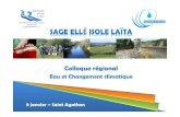 SAGE ELLÉ ISOLE LAÏTAatbvb.fr/sites/default/files/media/2020_colloqueeaucli... · 2020-01-16 · 4 1 SAGE approuvé depuis 2009 1 PAPI (2016 – 2021): 41 actions 2 CTMA EIL finistérien